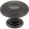 Jeffrey Alexander 1-1/4" Diameter Gun Metal Stacked Bremen 2 Cabinet Knob 137DACM - alternate 1